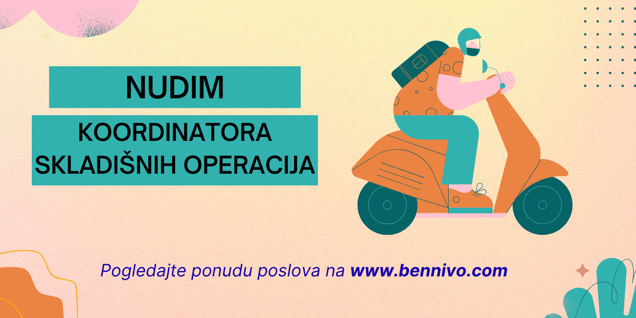 Nudim posao – Koordinator skladišnih operacija