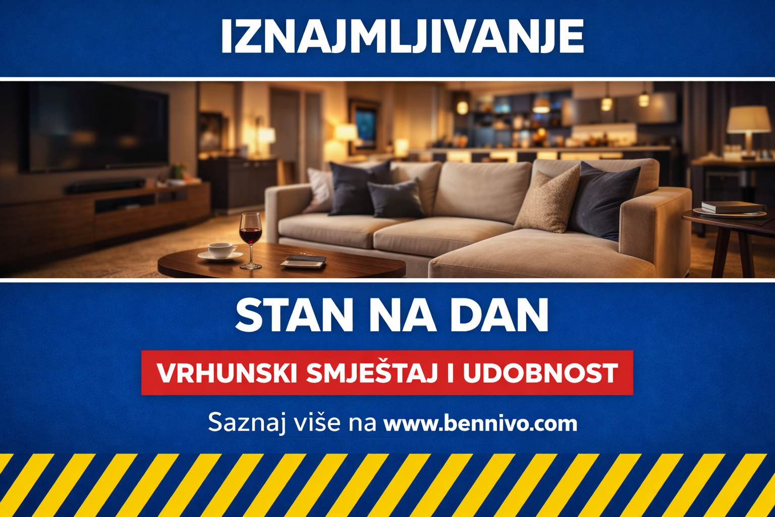 Iznajmljivanje – Stan na dan