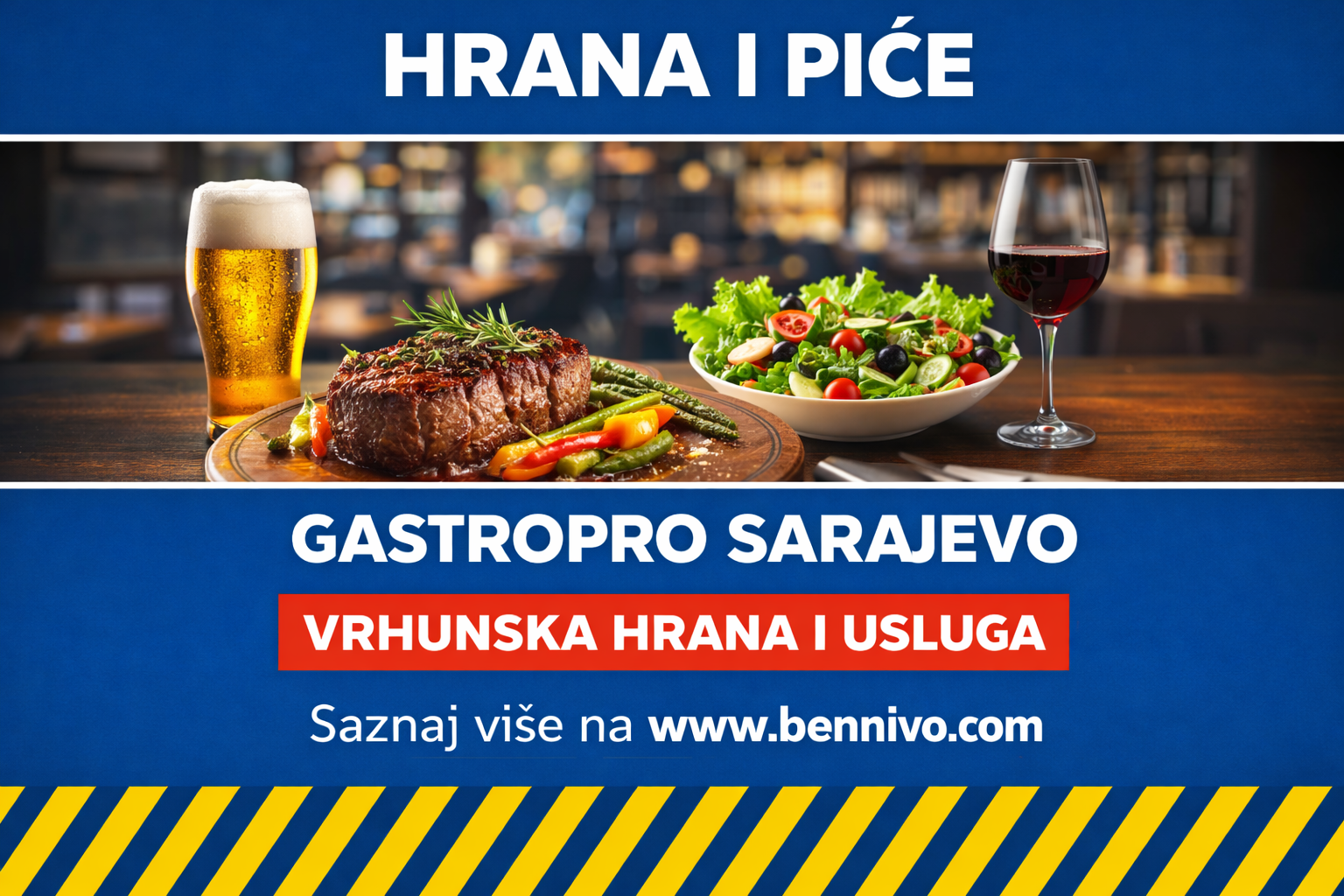 Hrana i piće – GastroPro Sarajevo