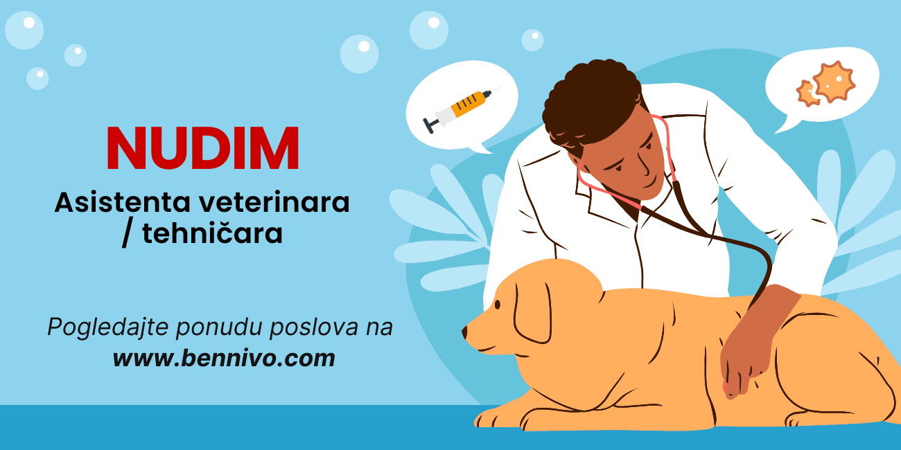 Nudim posao – Asistent veterinara / Tehničar