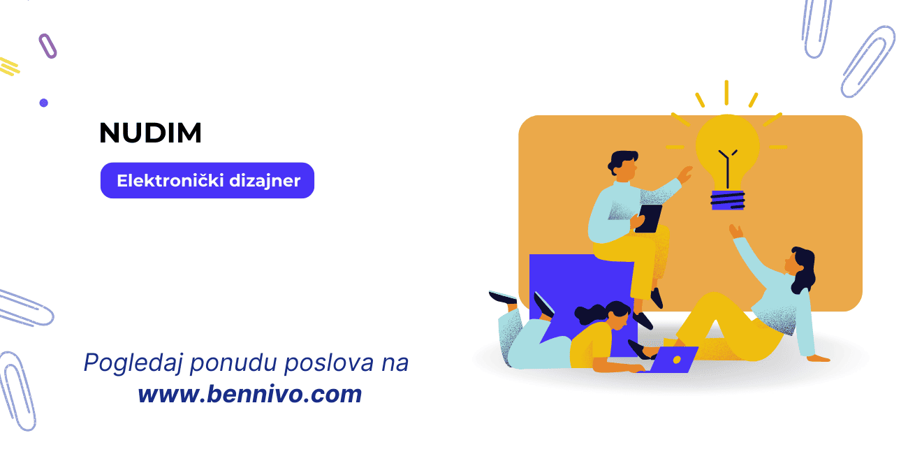 Nudim posao – Elektronički dizajner
