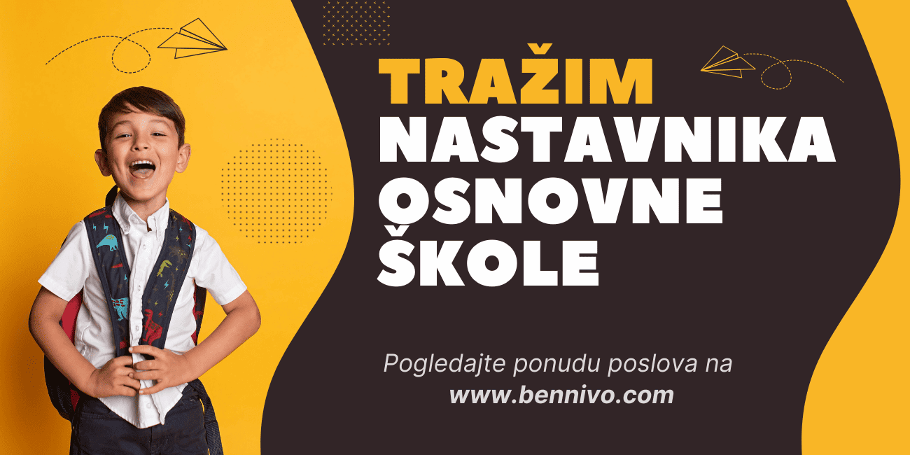 Tražim posao – Nastavnik osnovne škole