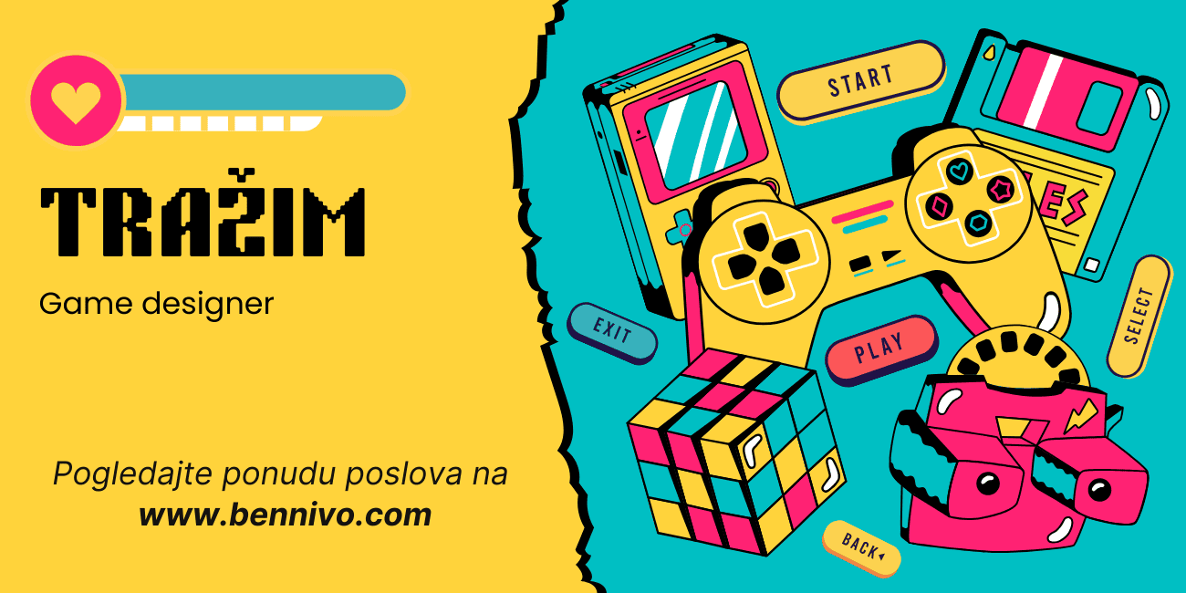 Tražim posao – Game Designer