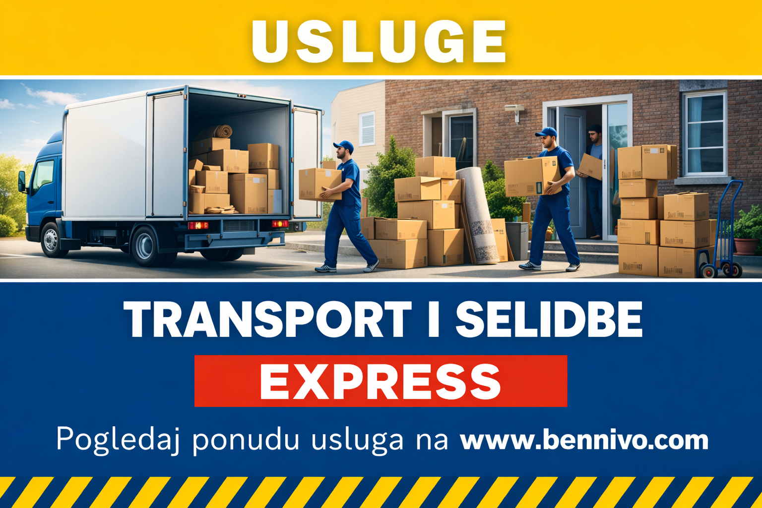 Usluge – Transport i Selidbe Express