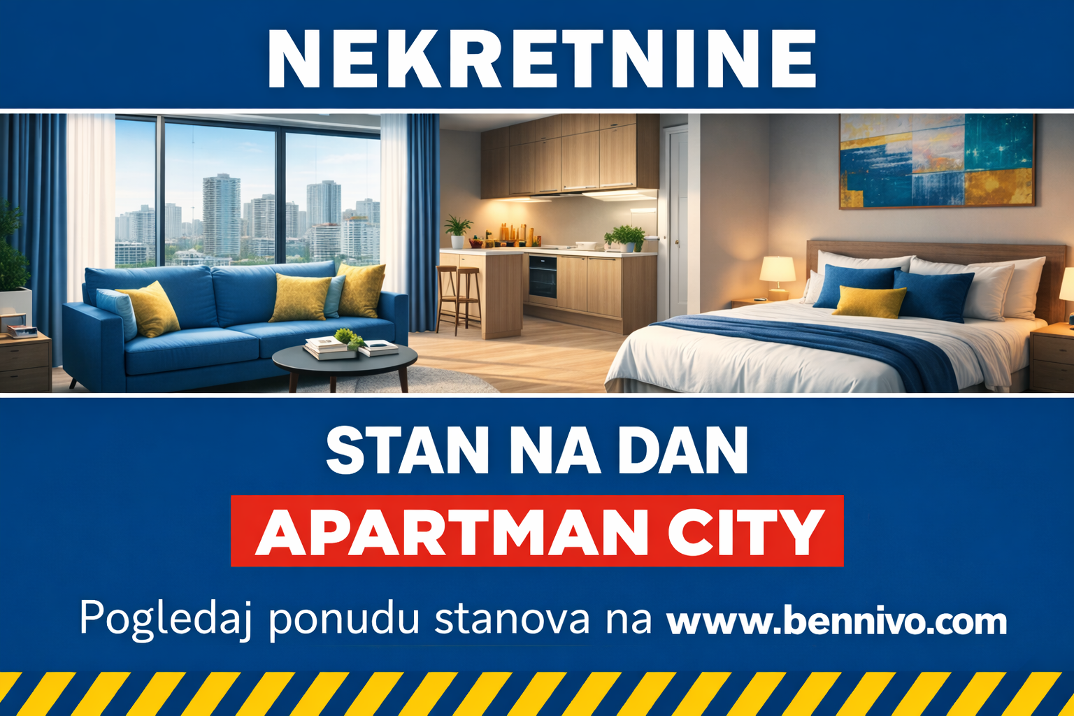 Nekretnine -  Stan na dan Apartman City